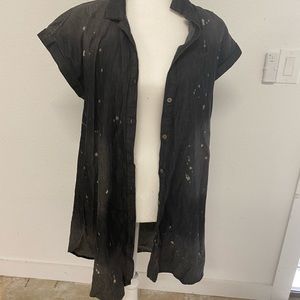 Shirt dress button down